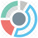 Gráfico circular  Icon