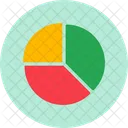 Gráfico circular  Icon