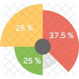 Gráfico circular  Icono