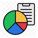 Grafico Circular Informe Datos Icono