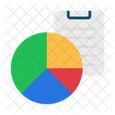 Grafico Circular Informe Datos Icono