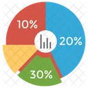 Gráfico circular  Icono