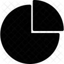 Gráfico circular  Icon