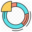 Gráfico Circular  Ícone