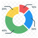 Grafico Circular Grafico Circular Grafico Moderno Icono