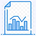 Grafico Combinado Grafico Combinado Analisis De Datos Icono