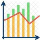 Grafico Combinado Grafico De Barras Grafico Icono