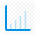 Crescimento gráfico  Ícone