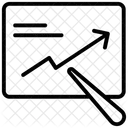 Grafico Dei Dati Grafico A Linee Visualizzazione Dei Dati Icon