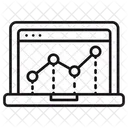Gráfico de análise  Ícone