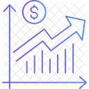 Grafico De Analise Analise De Mercado Analise De Marketing Ícone