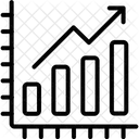 Gráfico de análise  Ícone