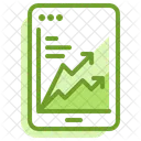 Crescimento Grafico Grafico Ícone