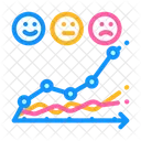 Grafico De Avaliacao Do Cliente Atendimento Ao Cliente Avaliacoes Ícone