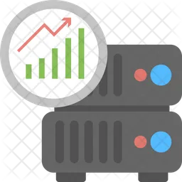 Gráfico de banco de dados  Ícone