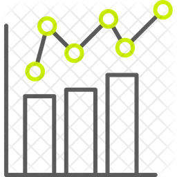 Gráfico de barras  Ícone