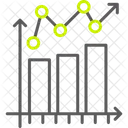 Gráfico de barras  Ícone