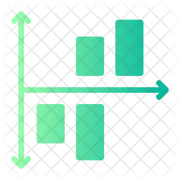 Gráfico de barras  Ícone