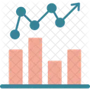 Gráfico de barras  Ícone