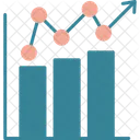 Gráfico de barras  Ícone