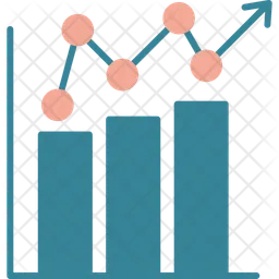 Gráfico de barras  Ícone