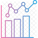 Gráfico de barras  Ícone