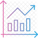 Gráfico de barras  Ícone