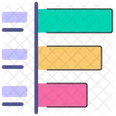 Gráfico de barras  Ícone