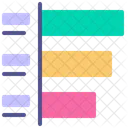 Plano Grafico De Barras Ícone