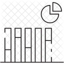 Gráfico de barras  Ícone