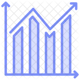 Gráfico de barras  Ícone