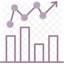 Gráfico de barras  Ícone