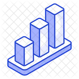 Gráfico de barras  Ícone