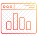 Gráfico de barras  Ícone