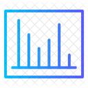 Gráfico de barras  Ícone