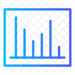Gráfico de barras  Ícone