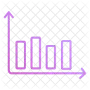 Gráfico de barras  Ícone