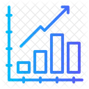 Gráfico de barras  Ícone