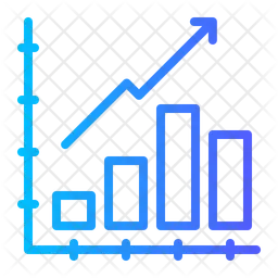 Gráfico de barras  Ícone