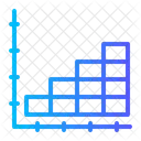 Gráfico de barras  Ícone