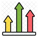 Gráfico de barras  Ícone