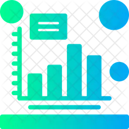Gráfico de barras  Ícone