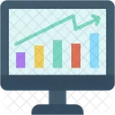 Gráfico de barras  Ícone