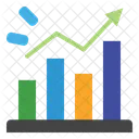 Gráfico de barras  Ícone