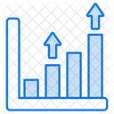 Gráfico de barras  Ícone