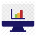 Gráfico de barras  Ícone