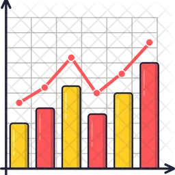 Gráfico de barras  Icono