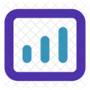 Gráfico de barras  Ícone