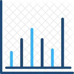 Gráfico de barras  Icono