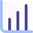 Gráfico de barras  Ícone